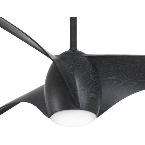 Airewave 65 inch Matte Black Maple with Dark Maple Blades Ceiling Fan